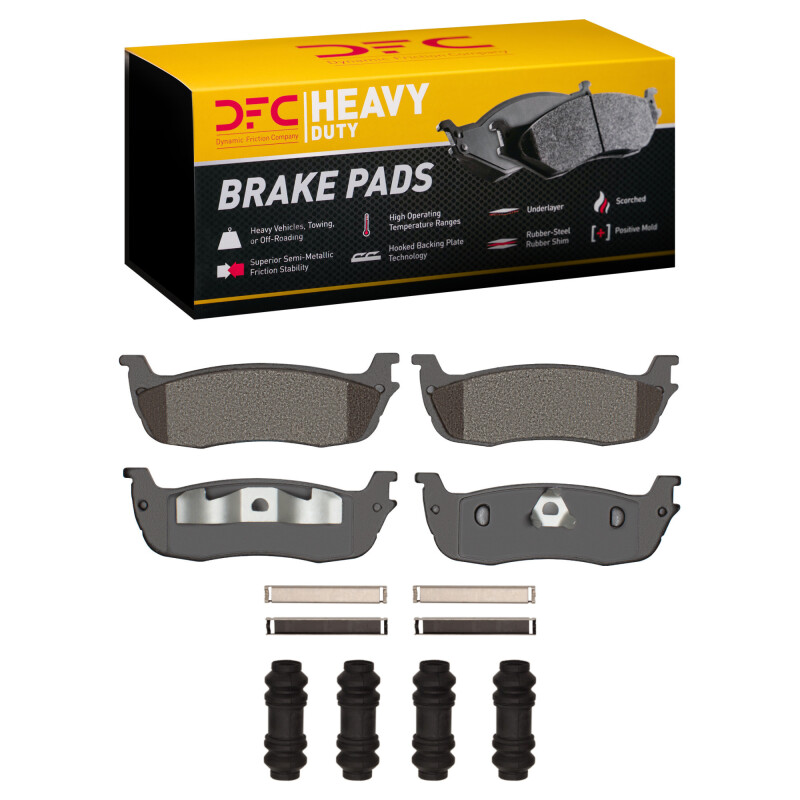 DFC 97-11 Ford F-250 2WD (Excl Super Duty) Rear Heavy Duty Pads and Hardware Kit