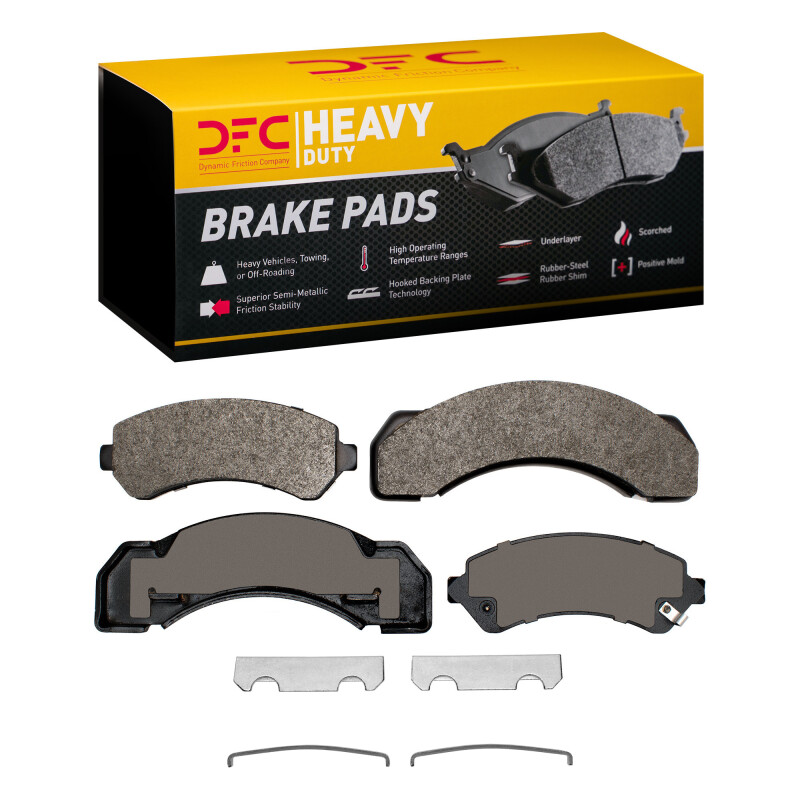 DFC 97-12 Chevrolet P30 Front/Rear Heavy Duty Pads and Hardware Kit