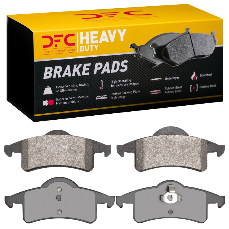 DFC 99-04 Jeep Grand Cherokee Rear Heavy Duty Pads - Semi Metallic