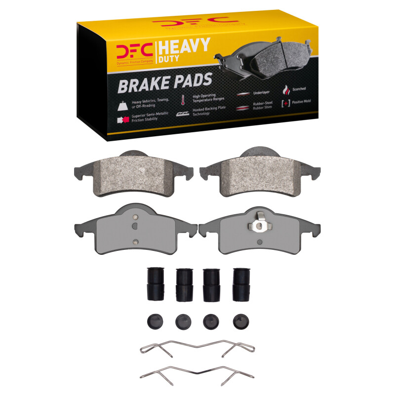 DFC 99-04 Jeep Grand Cherokee Rear Heavy Duty Pads and Hardware Kit