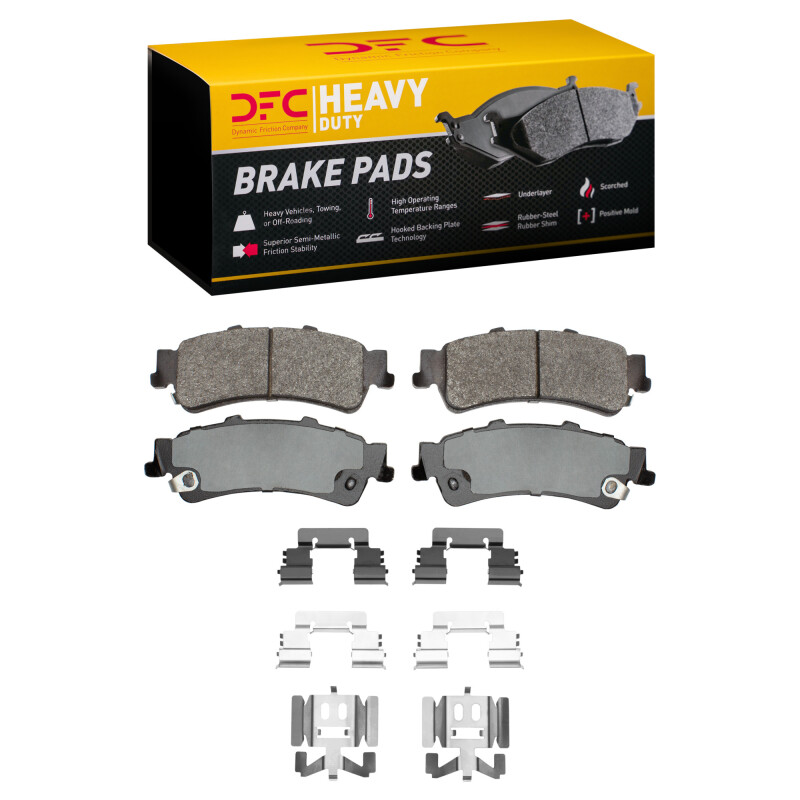 DFC 99-11 Cadillac DeVille Rear Heavy Duty Pads and Hardware Kit