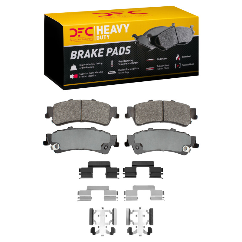 DFC 03-07 Chevrolet Silverado 1500 Classic Rear Heavy Duty Pads and Hardware Kit