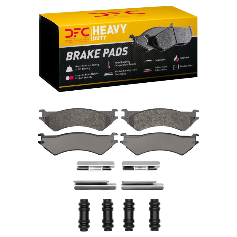 DFC 99-07 Ford E-150 Rear Heavy Duty Pads and Hardware Kit