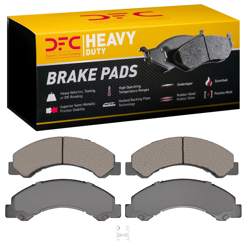 DFC 98-24 Chevrolet W3500 Diesel Engine Front/Rear Heavy Duty Pads - Semi Metallic