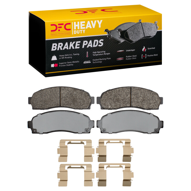 DFC 02-12 Chevrolet Equinox Front Heavy Duty Pads and Hardware Kit