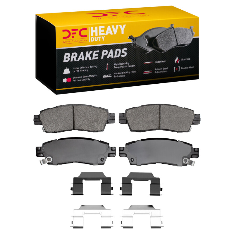 DFC 02-19 Buick Enclave Rear Heavy Duty Pads and Hardware Kit
