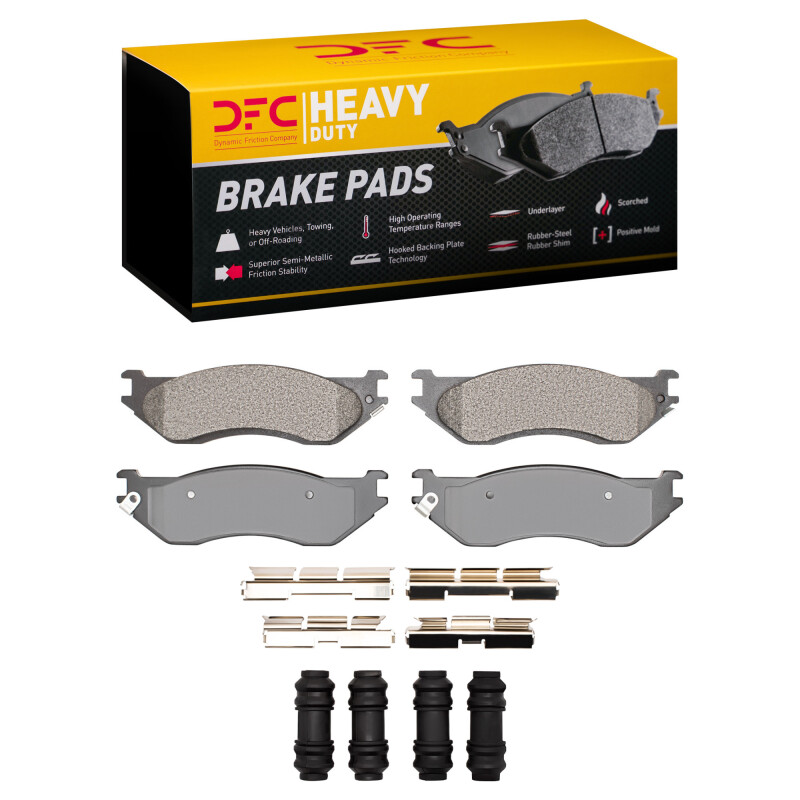 DFC 02-06 Dodge Ram 1500 Pickup Front Heavy Duty Pads and Hardware Kit