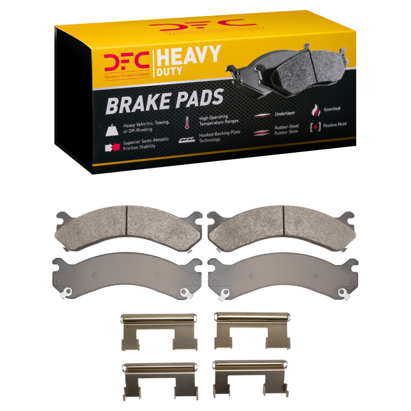 DFC 01-10 Chevrolet Silverado 3500 Rear Heavy Duty Pads and Hardware Kit