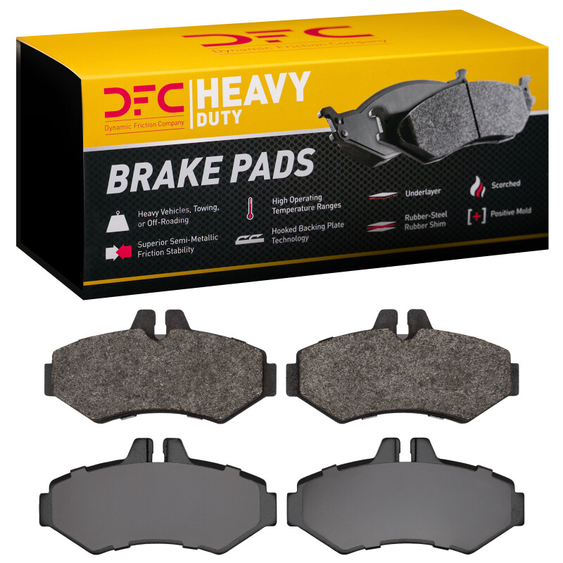 DFC 02-18 Dodge Sprinter 2500 Rear Heavy Duty Pads - Semi Metallic