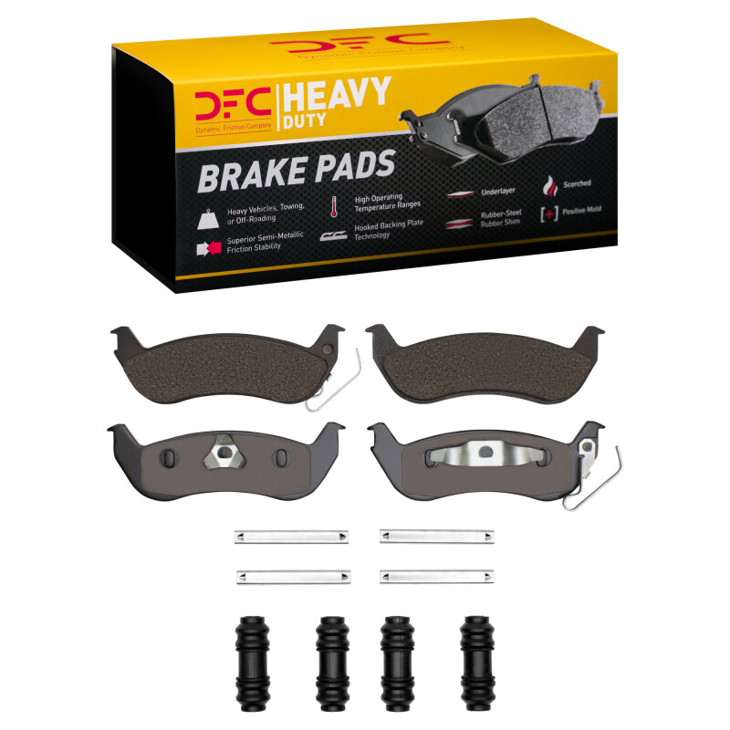 DFC 03-11 Ford Crown Victoria Rear Heavy Duty Pads and Hardware Kit