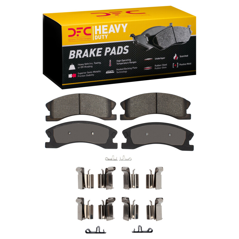 DFC 99-04 Jeep Grand Cherokee Front Heavy Duty Pads and Hardware Kit