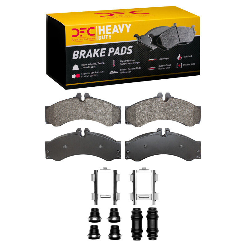 DFC 02-06 Dodge Sprinter 2500 Front/Rear Heavy Duty Pads and Hardware Kit