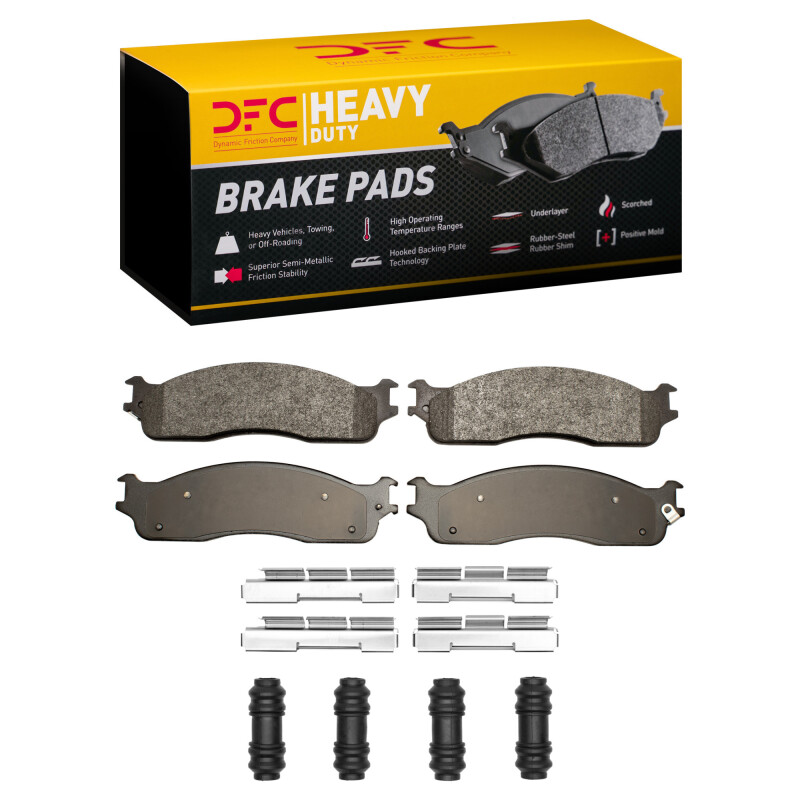 DFC 03-08 Dodge Ram 2500 Front Heavy Duty Pads and Hardware Kit