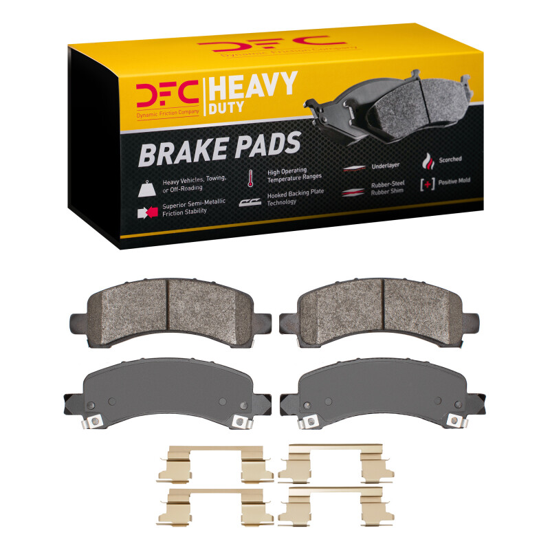 DFC 02-14 Cadillac Escalade ESV Rear Heavy Duty Pads and Hardware Kit