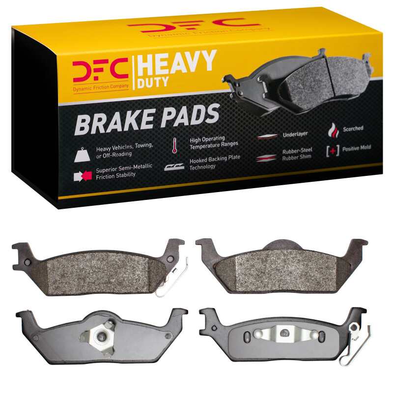 DFC 04-11 Ford F-150 RWD Rear Heavy Duty Pads - Semi Metallic