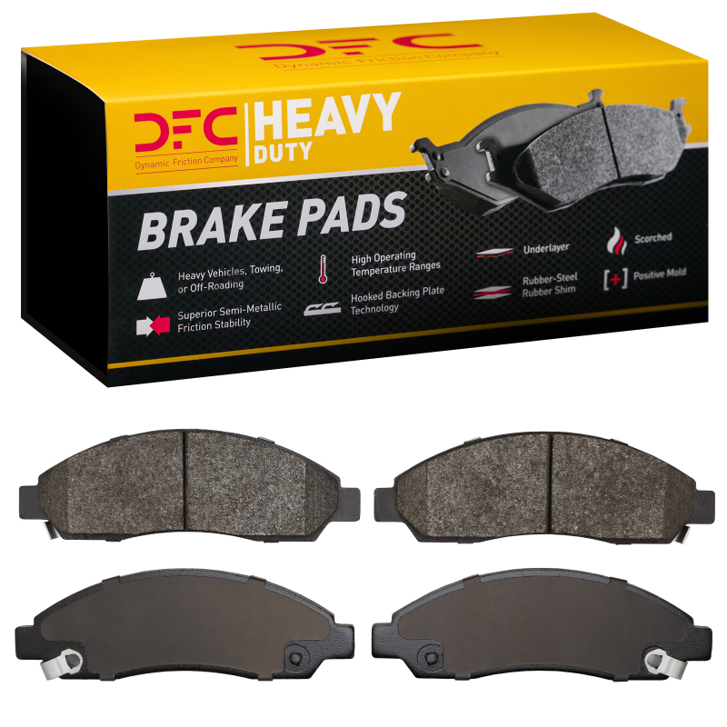 DFC 04-08 Chevrolet Colorado Front Heavy Duty Pads - Semi Metallic