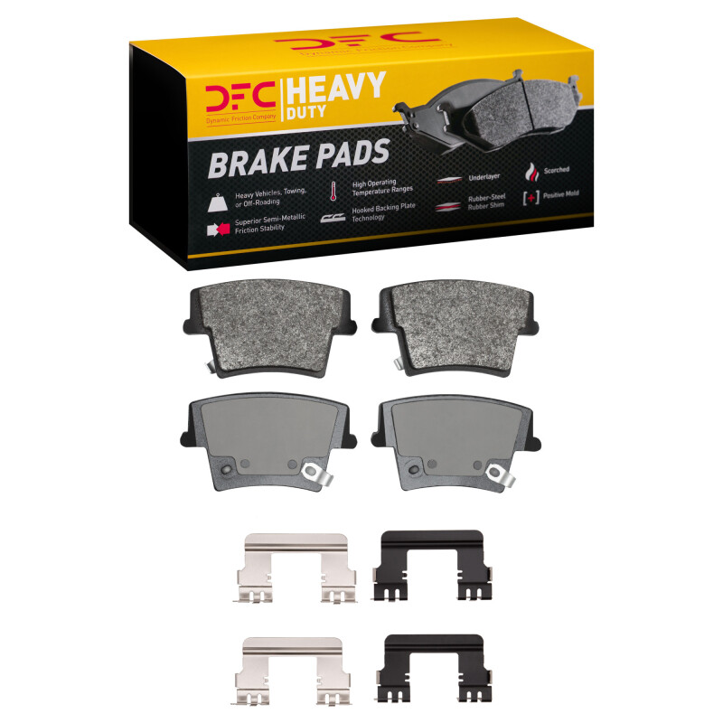 DFC 06-14 Dodge Magnum Rear Heavy Duty Pads and Hardware Kit