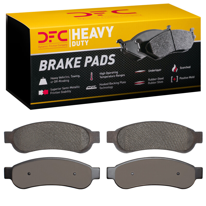 DFC 05-10 Ford F-350 Super Duty 4WD Rear Heavy Duty Pads - Semi Metallic