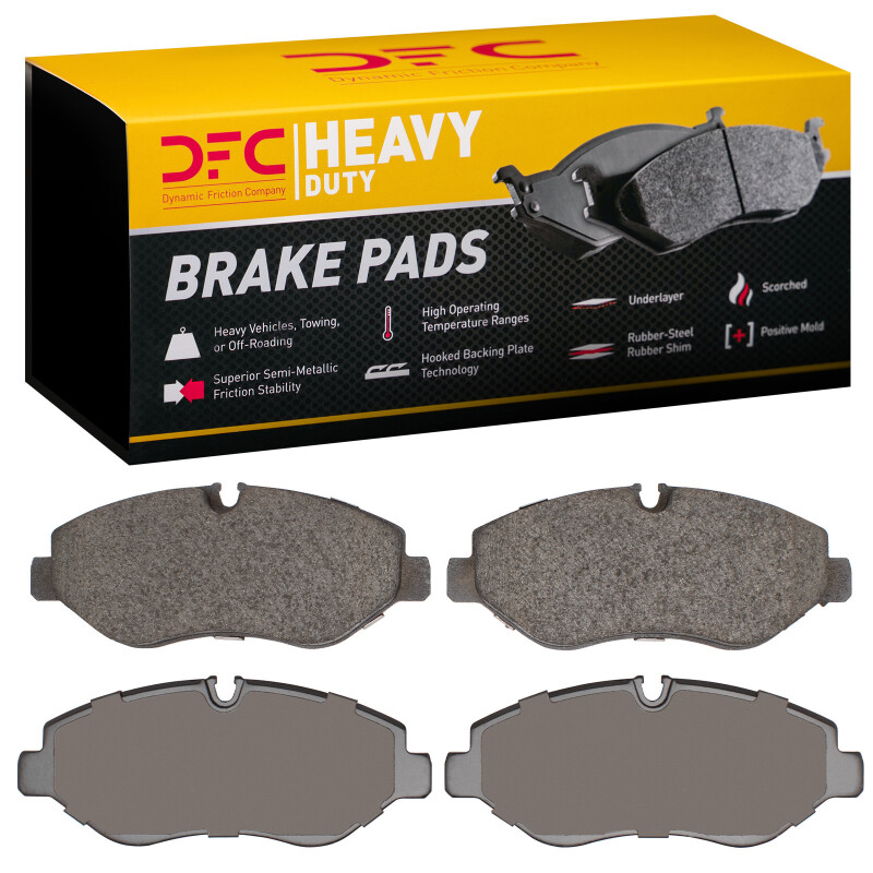 DFC 07-23 Dodge Sprinter 2500 Front Heavy Duty Pads - Semi Metallic