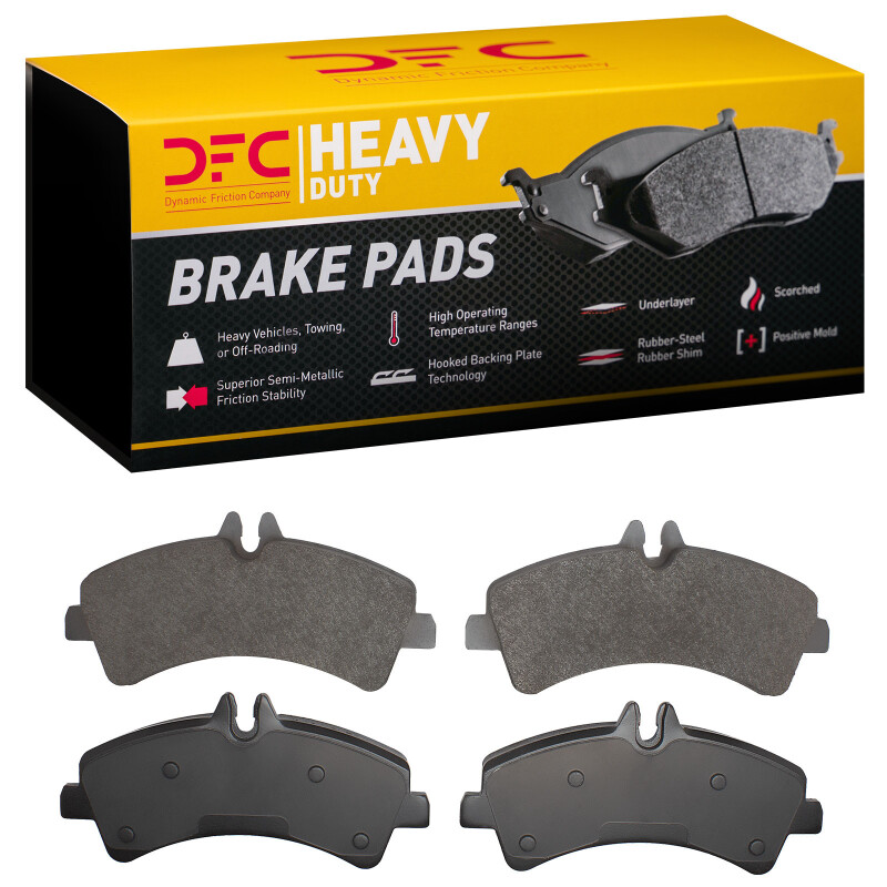 DFC 06-18 Dodge Sprinter 3500 Rear Heavy Duty Pads - Semi Metallic