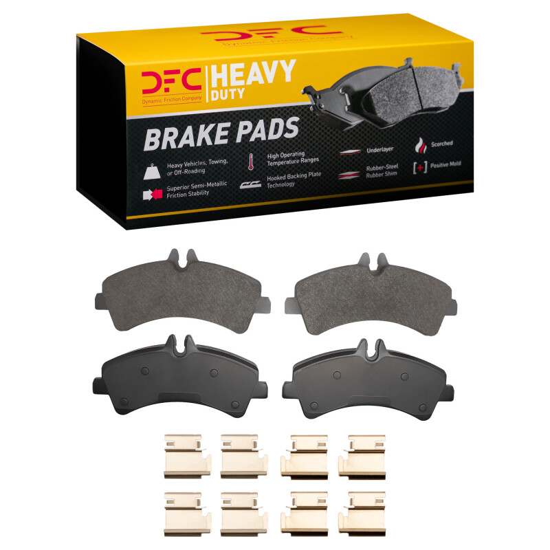 DFC 06-18 Dodge Sprinter 3500 Rear Heavy Duty Pads and Hardware Kit