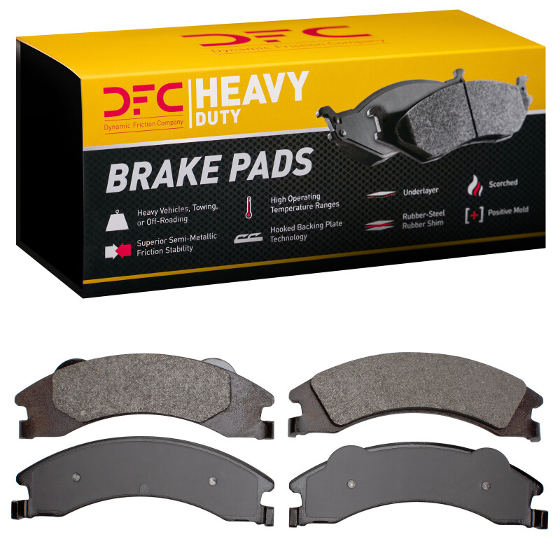 DFC 08-25 Ford E-250 Rear Heavy Duty Pads - Semi Metallic