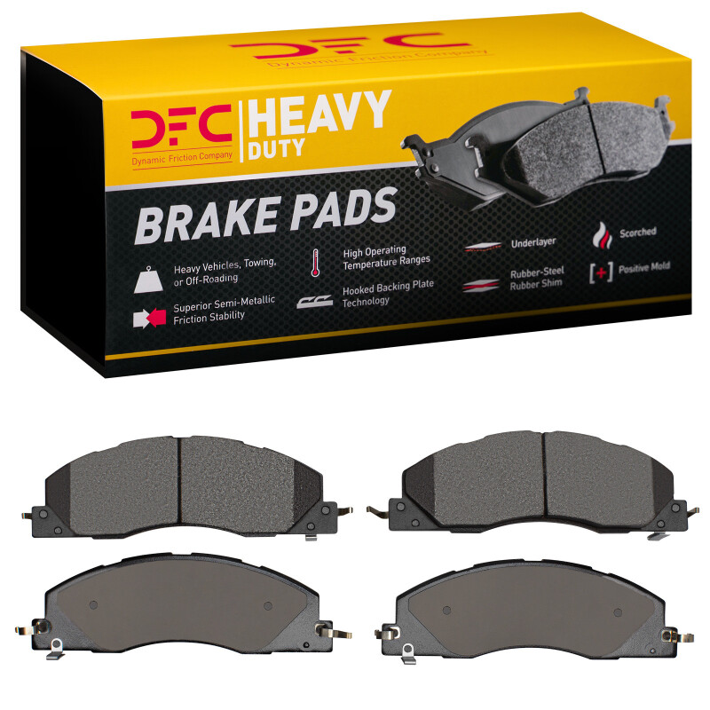 DFC 09-18 Dodge Ram 2500 Front Heavy Duty Pads - Semi Metallic