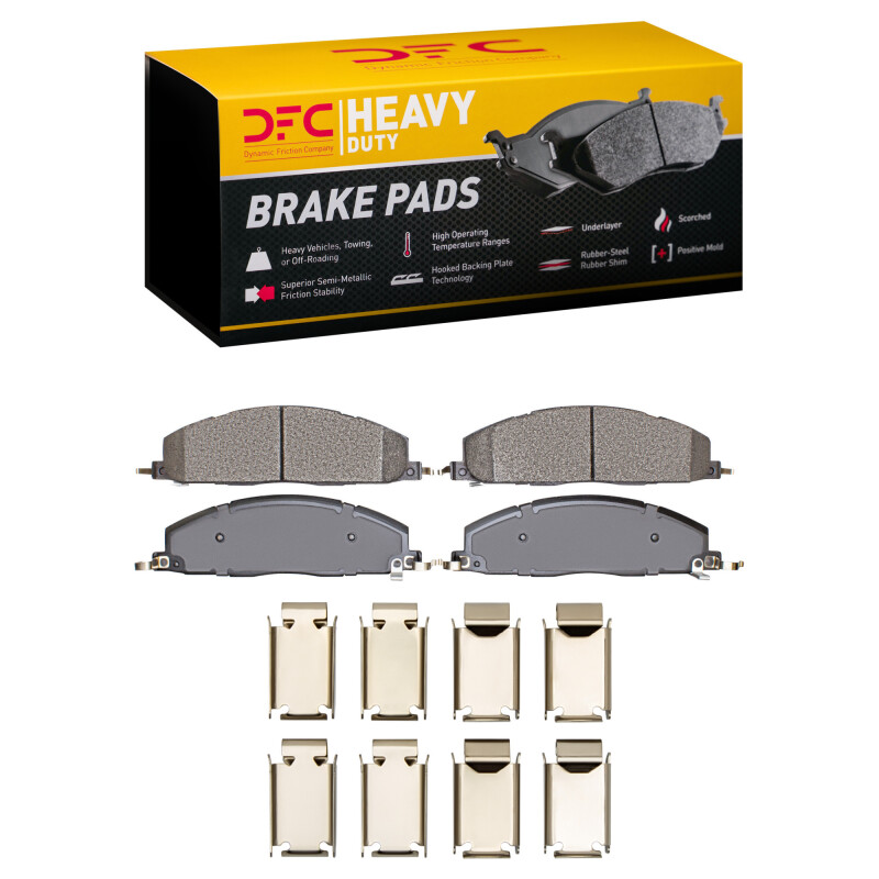 DFC 09-18 Dodge Ram 4000 (Mexico) Rear Heavy Duty Pads and Hardware Kit
