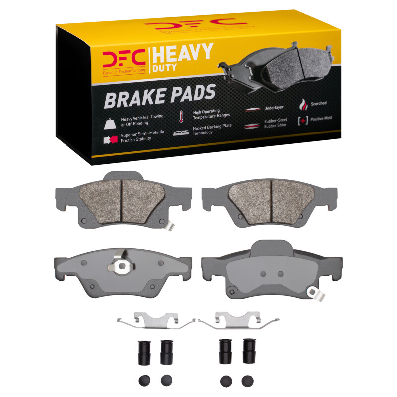 DFC 11-25 Dodge Durango Rear Heavy Duty Pads and Hardware Kit