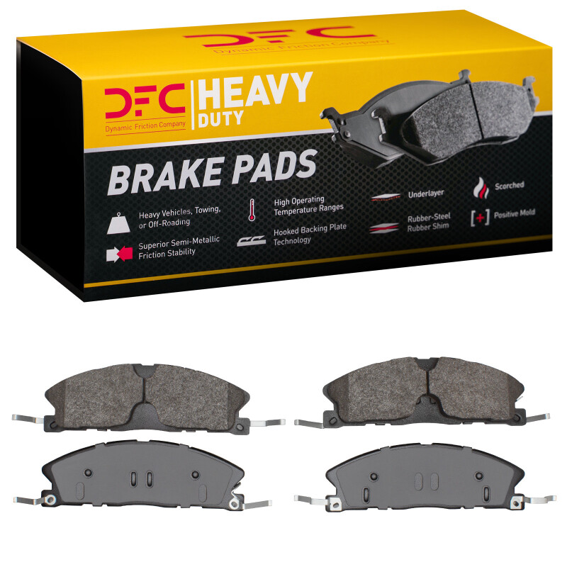 DFC 13-19 Ford Taurus SHO Front Heavy Duty Pads - Semi Metallic