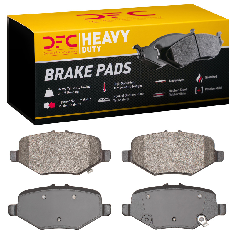 DFC 13-19 Ford Flex Rear Heavy Duty Pads - Semi Metallic