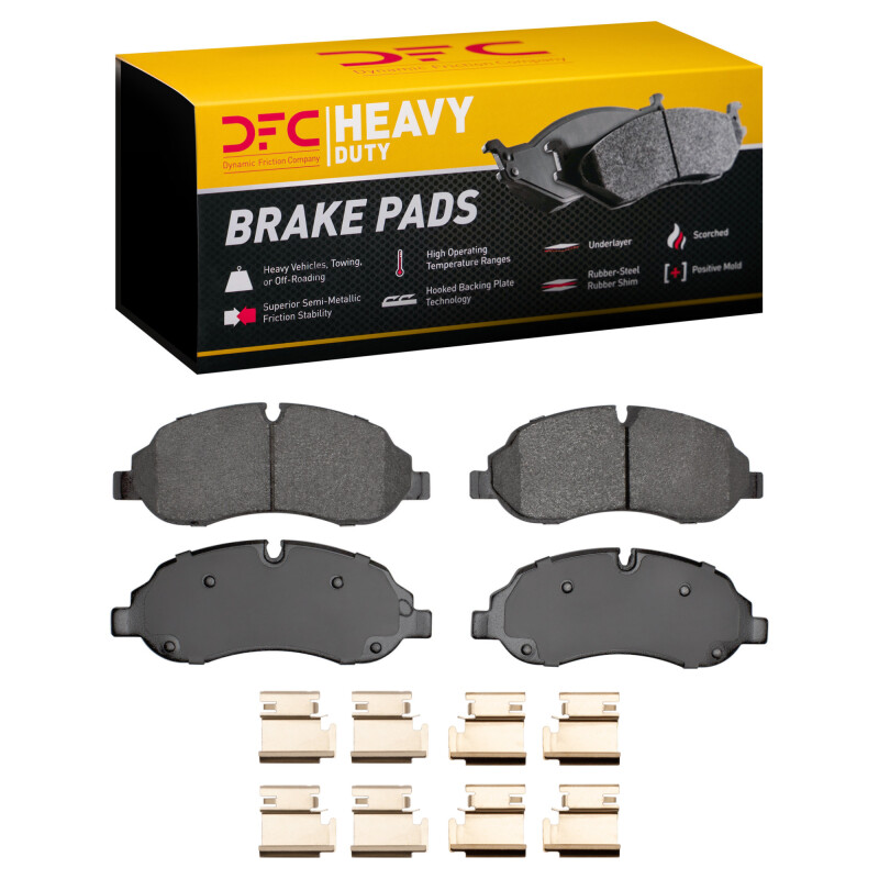 DFC 15-25 Ford Transit-350 HD/DRW Front Heavy Duty Pads and Hardware Kit