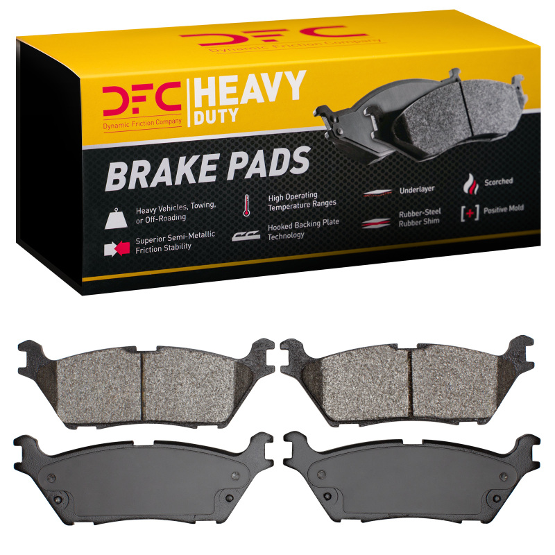 DFC 15-21 Ford F-150 4WD Rear Heavy Duty Pads - Semi Metallic