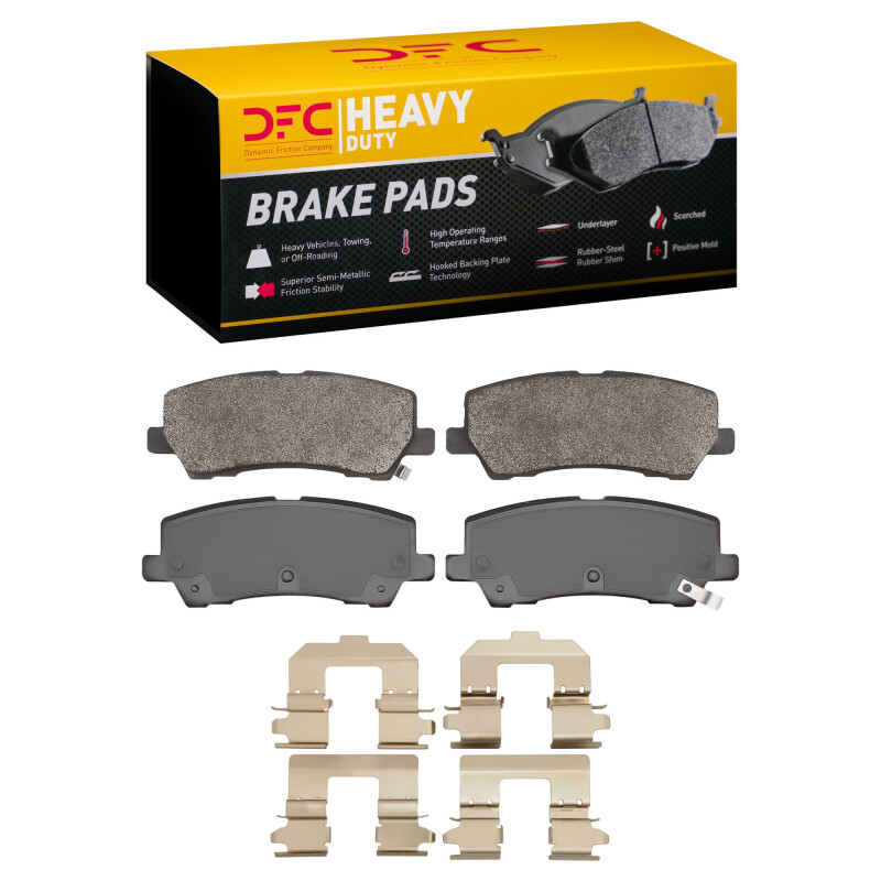 DFC 15-21 Ford Mustang Rear Heavy Duty Pads and Hardware Kit