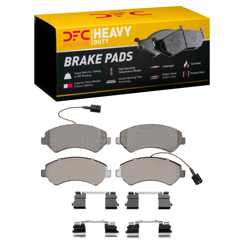 DFC 14-25 Ram ProMaster 2500 Front Heavy Duty Pads and Hardware Kit