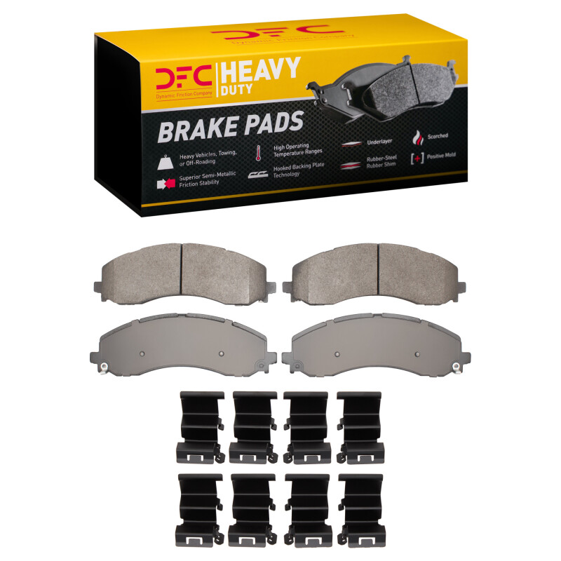 DFC 19-25 Ram 2500 Front Heavy Duty Pads and Hardware Kit