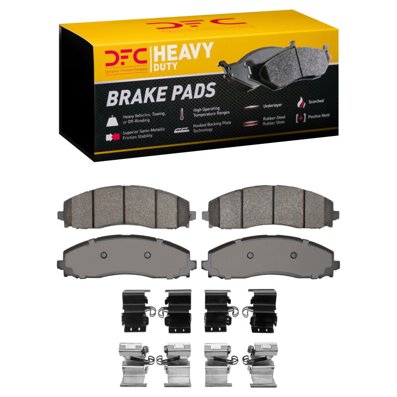 DFC 23-25 Ford F-350 Super Duty 4WD Rear Heavy Duty Pads and Hardware Kit
