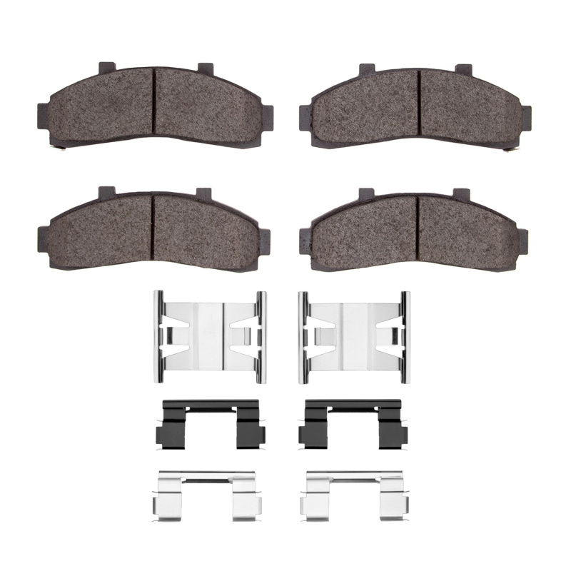 DFC 95-02 Ford Explorer Front Ultimate Duty Performance Brake Pads and Hardware Kit