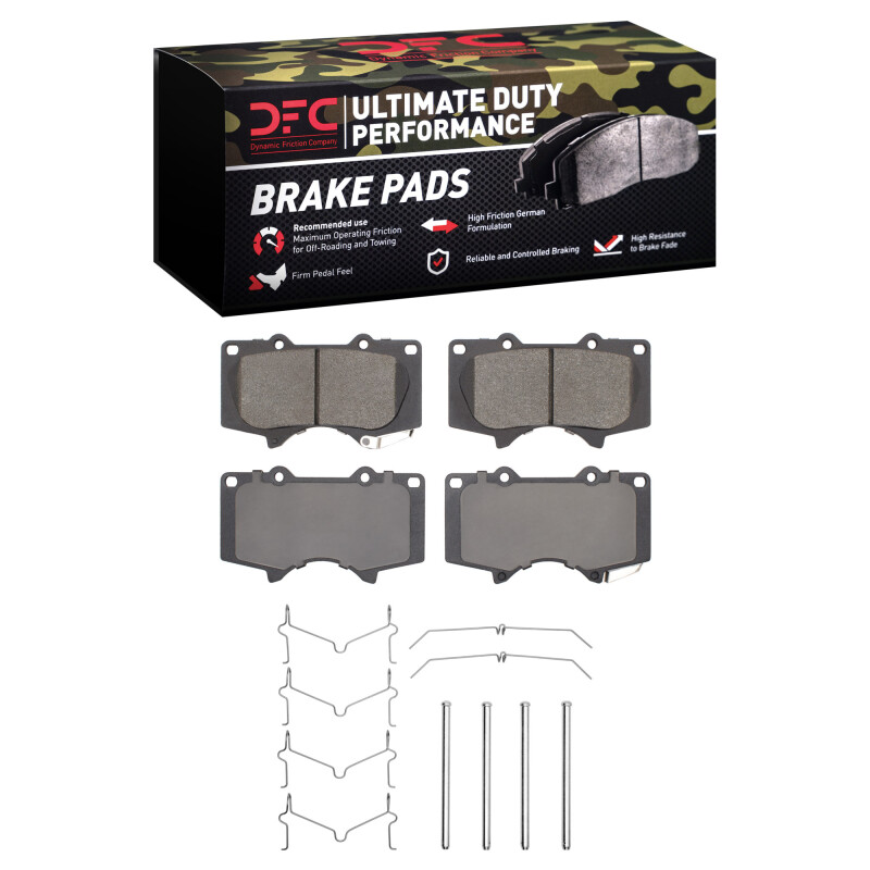 DFC 10-24 Lexus GX460 Front Ultimate Duty Performance Brake Pads and Hardware Kit