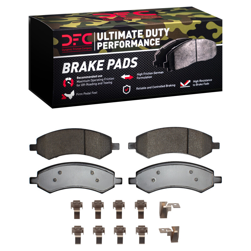 DFC 05-24 Chrysler Aspen Front Ultimate Duty Performance Brake Pads and Hardware Kit