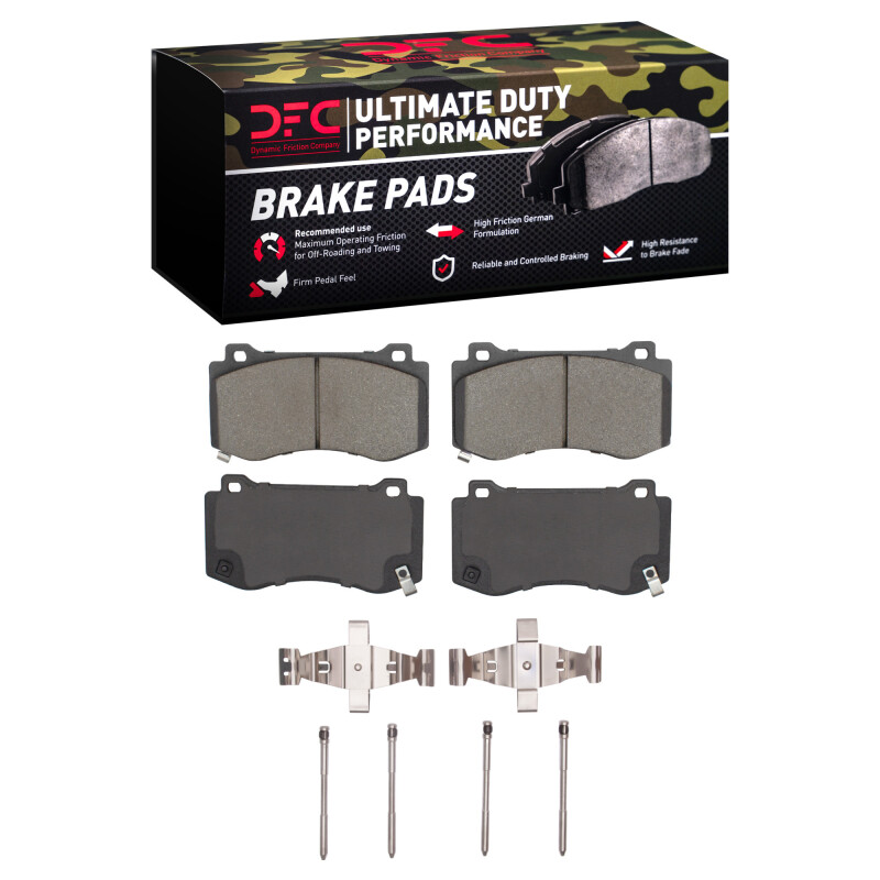 DFC 05-23 Chrysler 300 Front Ultimate Duty Performance Brake Pads and Hardware Kit