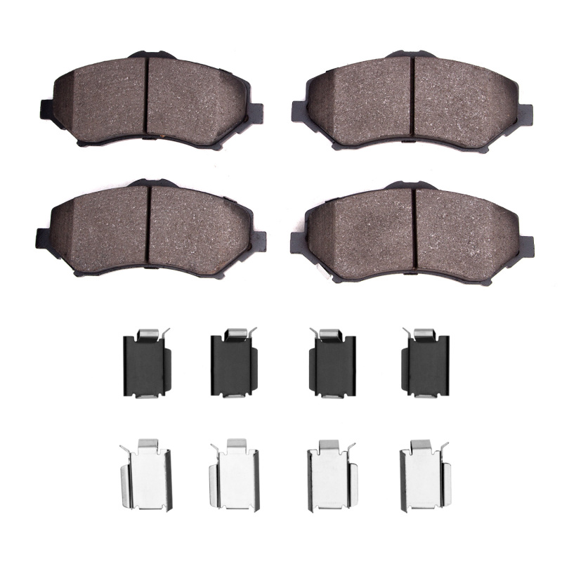 DFC 07-18 Chrysler Town & Country Front Ultimate Duty Performance Brake Pads and Hardware Kit