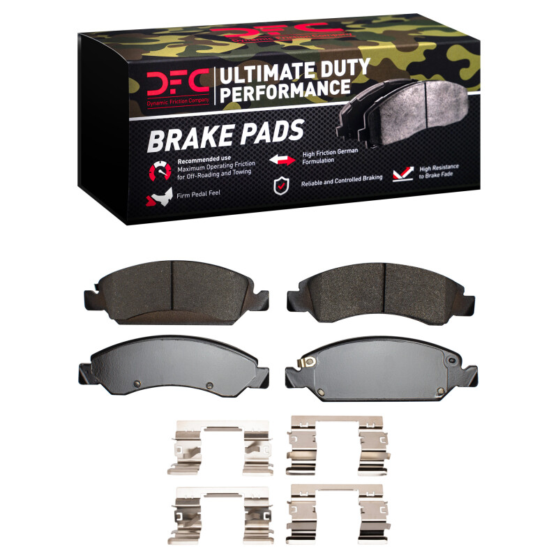 DFC 05-20 Cadillac XTS Front Ultimate Duty Performance Brake Pads and Hardware Kit