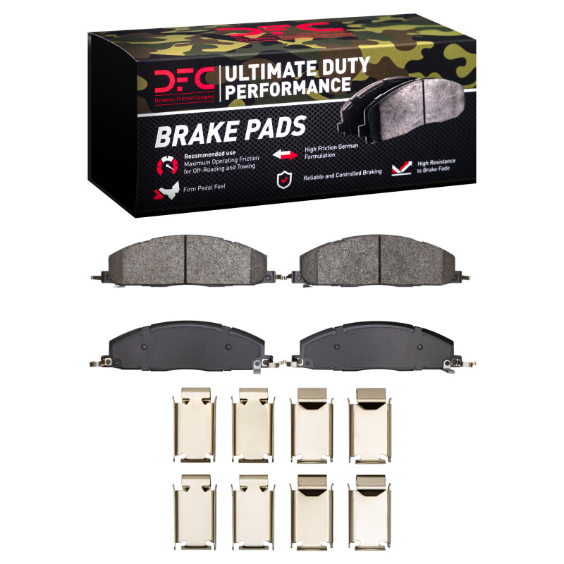 DFC 09-18 Dodge Ram 3500 Rear Ultimate Duty Performance Brake Pads and Hardware Kit