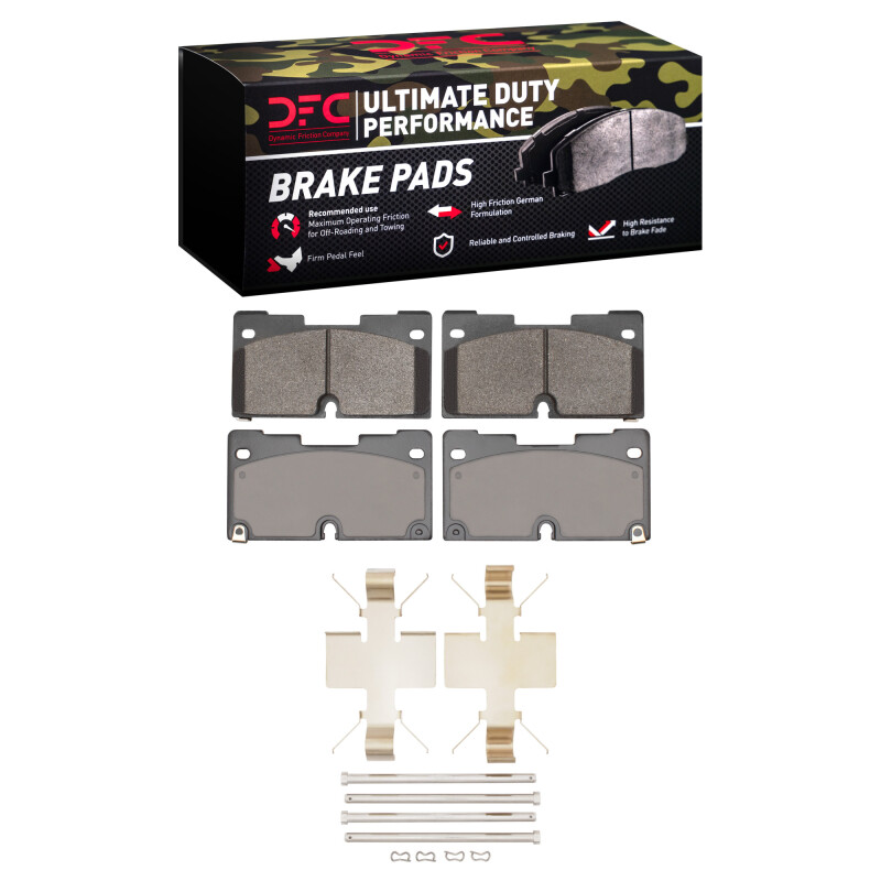 DFC 19-25 Cadillac Escalade Front Ultimate Duty Performance Brake Pads and Hardware Kit