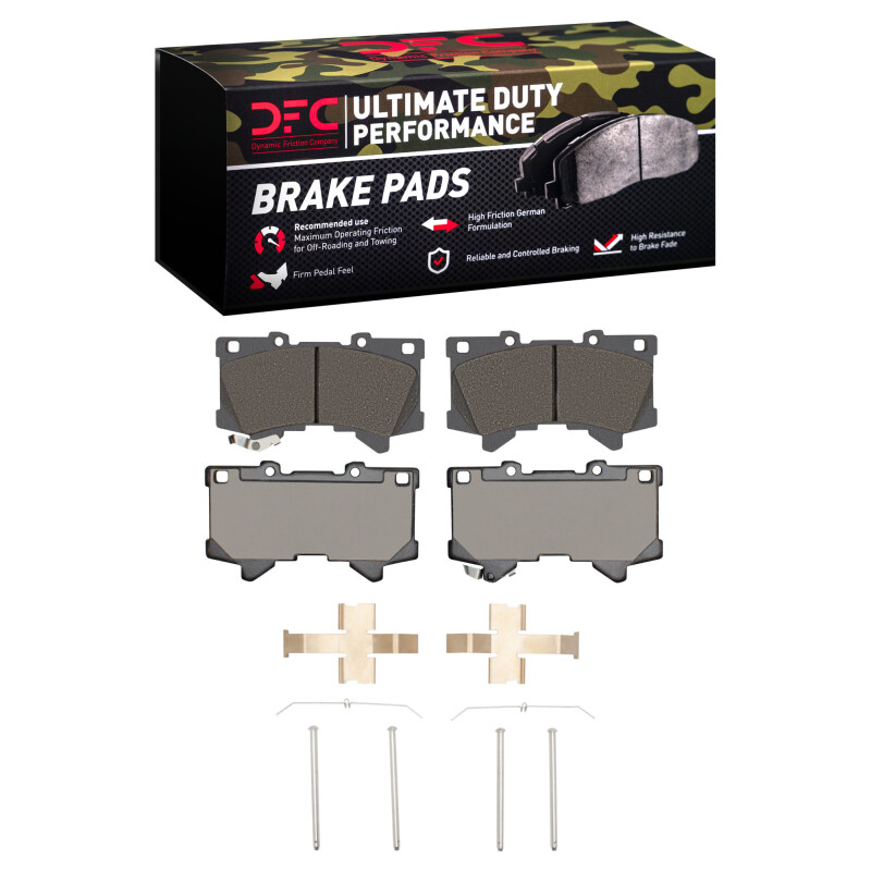 DFC 22-25 Lexus GX550 Front Ultimate Duty Performance Brake Pads and Hardware Kit