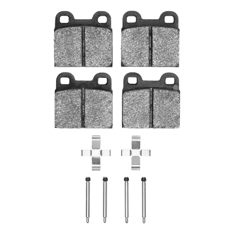 DFC 63-78 BMW 530I Front/Rear 5000 Advanced Low Metallic Brake Pads and Hardware Kit