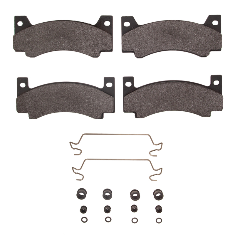 DFC 73-78 Chrysler Imperial Front 5000 Advanced Semi Metallic Brake Pads and Hardware Kit
