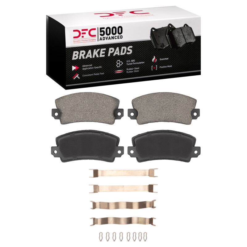 DFC 71-83 Renault R15 Front 5000 Advanced Semi Metallic Brake Pads and Hardware Kit