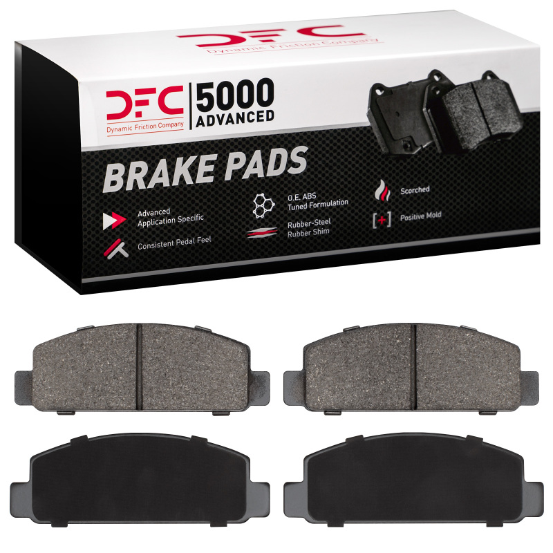 DFC 76-91 Mazda RX-7 Front 5000 Advanced Semi Metallic Brake Pads